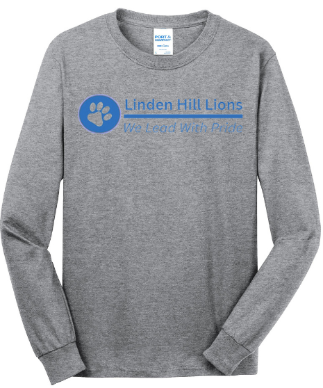 Adult Long Sleeve T-Shirt - Linden Hill Elementary
