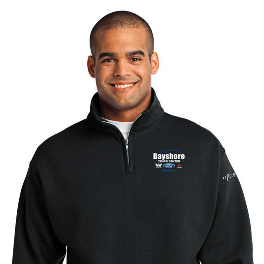 Men's 1/4-Zip Cadet Collar Sweatshirt